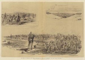 De bevrijding van Khartoum, van Korti naar Metammeh, op weg naar Khartoum, het begin van de woestijnoversteek